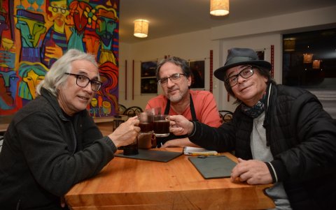 En Puka, siempre encontrará a gente de cine, teatro, danza, comiendo ahí.