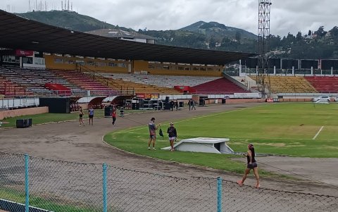 El estadio de Cuenca.