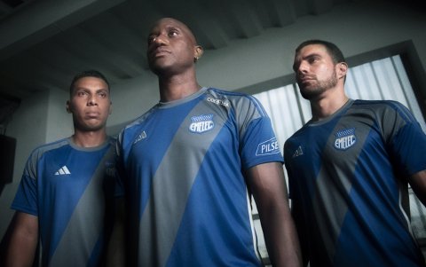 Luis Fernando León, Jaime Ayoví y Alexander González.