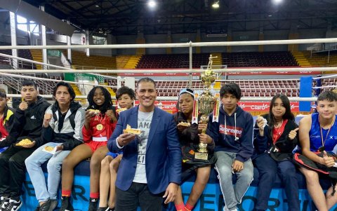 Eduardo Beltrán, exboxeador y actual presidente de la Asociación de Boxeo de Pichincha.