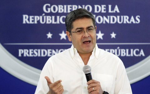 Juan Orlando Hernandez fue presidente de Honduras entre 2014-2022.