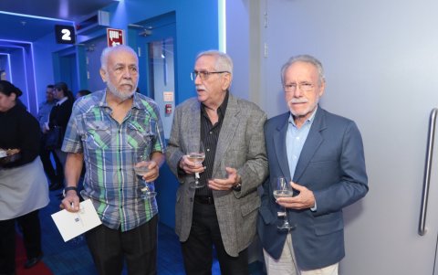 Gilberto Orozco, Aurelio Granda y Oswaldo Burbano.