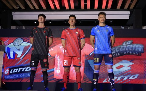 Los uniformes que lucirá El Nacional en Copa Libertadores y LigaPro.