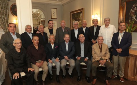 Jorge Garaicoa fue el encargado de ofrecer el brindis.