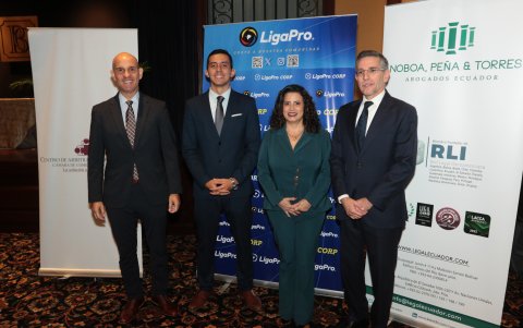 Juan Carlos Díaz-Granados, Carlos Buitrago, Lourdes Alvarado y Marcelo Torres.