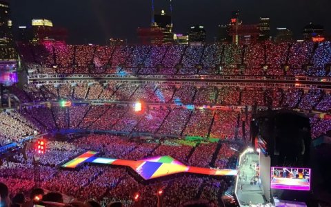 Escenario de The Eras Tour.