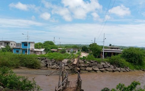 Los pobladores de Libertador Bolívar afirman que el río no había crecido tanto desde 1993.