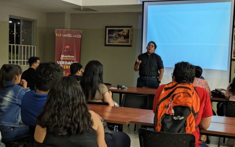 Ingreso. Cada vez son más bachilleres interesados en estudiar una carrera técnica de corta duración.