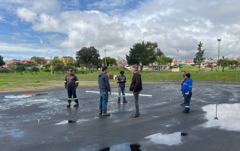 Pista atlética Jefferson Pérez.