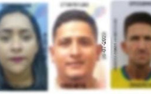 Imagen de los detenidos, compartida por la Policía.