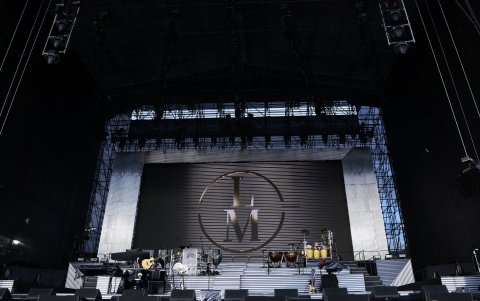 Escenario de Luis Miguel en Quito.