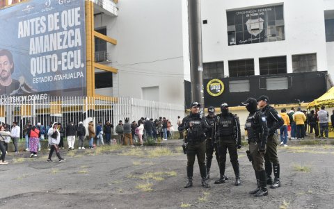 Este evento contará con fuerte custodia policial y controles de tránsito, para evitar percances durante la Noche Amarilla del Barcelona Sporting Club.