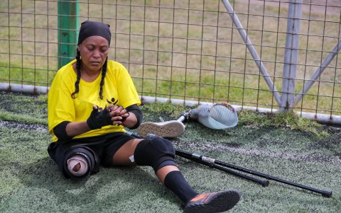 Las futbolistas que esperan poder formar la Tri de fútbol 7 de mujeres amputadas