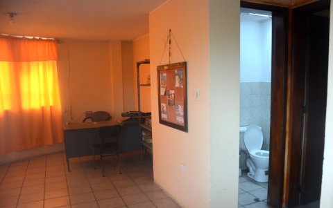 Abandono. Así luce el interior de la UPC Simón Bolívar del barrio de San José de Monjas