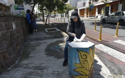 Espacios. Como parte del proyecto se instaló mobiliario urbano.