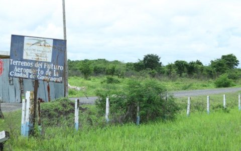 Esta es la zona donde se prevé esté ya construido, para 2031, el nuevo aeropuerto en el Daular.ARCHIVO