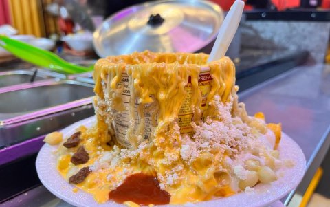 Maruchan, snack de origen mexicano.