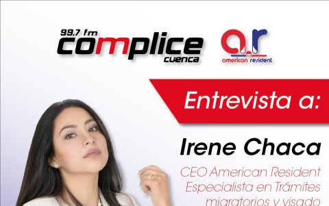 Una imagen que promociona una entrevista sobre temas de migración con la mujer acusada