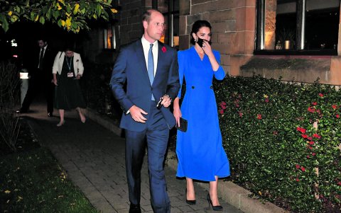 Guillermo y Kate Middleton.