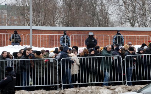 El Kremlin impuso un estricto control de fuerzas de seguridad