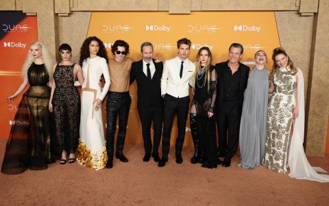 Elenco de Duna 2 en la premier de Nueva York New York City.