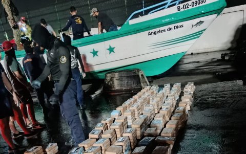 El material estaba escondido en el doble fondo de una lancha