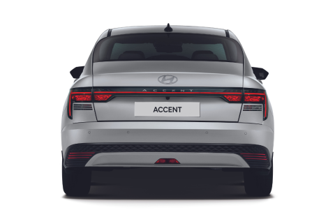 Accent 2024 cuenta con una carrocería que ofrece potencia y eficiencia.