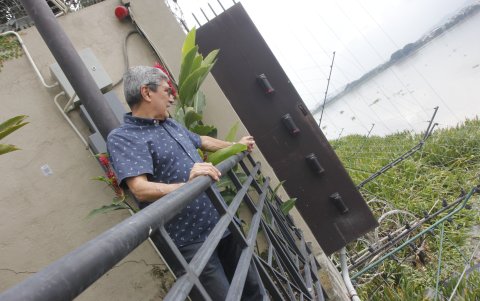 1. Métodos. Una urbanización de La Puntilla utiliza hasta sistema infrarrojo para evitar el ingreso de personas ajenas a las ciudadelas. La inversión es alta..