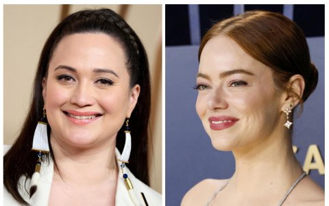 Lily Gladstone y Emma Stone.