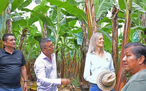 Lianne Zoeteweij experta en cultivos de banano, de Holanda.