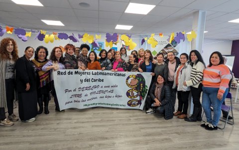 Red de las mujeres latinoamericanas y del Caribe.