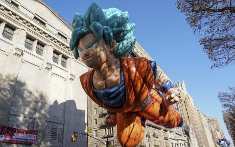 Goku, de la serie de anime japonesa Dragon Ball, en una imagen de archivo