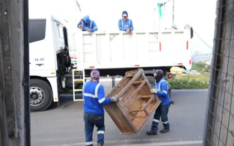Parroquias. En Yaruquí la idea tuvo acogida y se estableció una ruta de recolección.