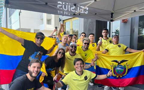 Ecuatorianos se tomaron Miami, en marzo pasado.