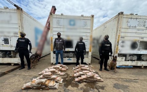 La fuerza pública también ha intensificado la captura de droga durante el estado de excepción.