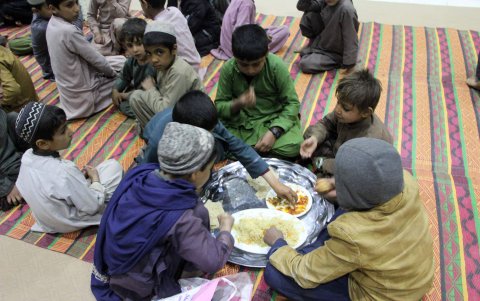 Niños presentes en el Ramadán