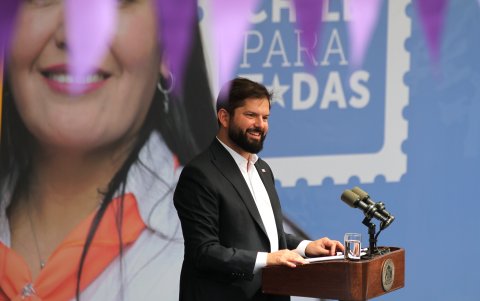 El presidente de Chile, Gabriel Boric, en una fotografía de archivo