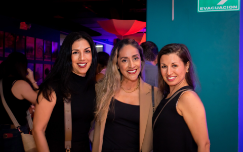 Luly Banda, Rocío Durán y Carla Eiras.