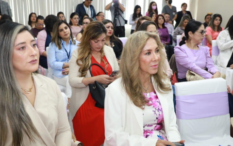 María de los Ángeles Rodríguez ocupada la vocalía de los empleadores en el directorio del IESS desde octubre de 2022.