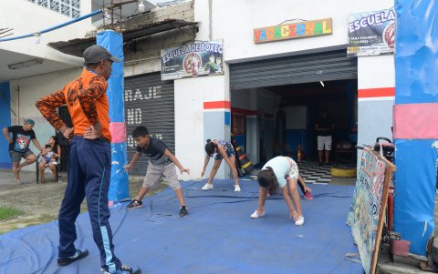 Es una preparación profesional en el tema del box.