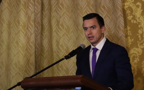 Según Iza, Noboa está priorizando el extractivismo por imposición del Fondo Monetario Internacional.