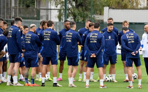 La selección italiana de fútbol ya se encuentra en territorio estadounidense