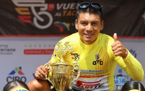 El tricolor ya tuvo su primer buen resultado con la plantilla azteca en la Vuelta a Táchira.