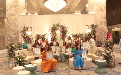 Dieciséis mujeres fueron protagonistas de este encuentro que tuvo lugar en el Hotel Hilton Colón de Guayaquil.