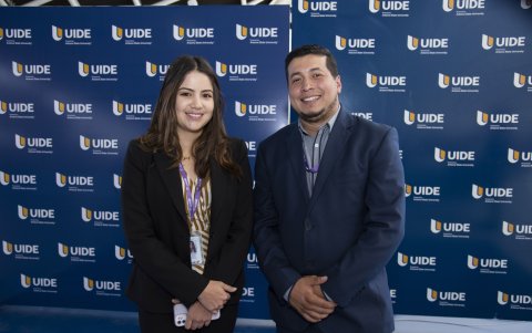 Zuleika Plaza y Olger Zambrano.