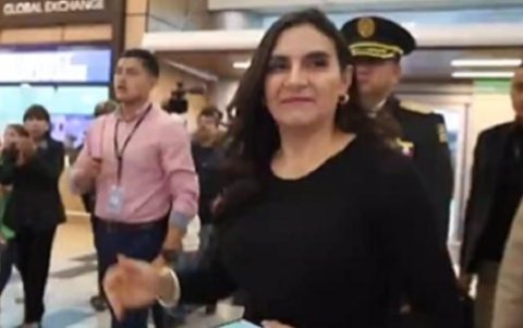 Verónica Abad es la vicepresidenta de Ecuador. Ella y el presidente de la República, Daniel Noboa, están distanciados.