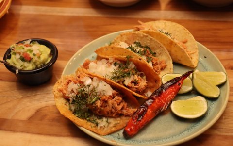 Tacos de barbacoa.