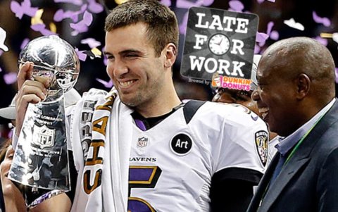 Joe Flacco fue el Jugador Más Valioso (MVP) en el Super Bowl XLVII
