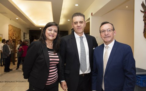 Josefina Ayala, Blasco Peñaherrera S. y José Luis Ayala.