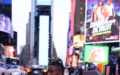 Allen Obando en una foto en Manhattan.